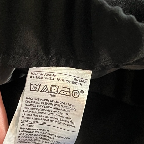 NWT Banana Republic Hayden Tapered Fit Pull On Dolphin Hem Ankle Pant - Picture 12 of 13